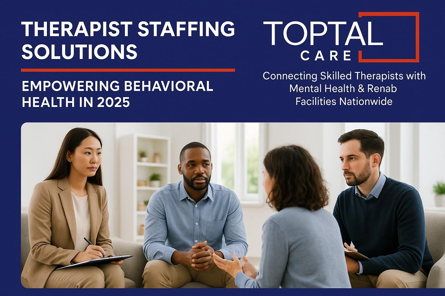 Therapist Staffing Solutions — Empowering Behavioral Health in 2025